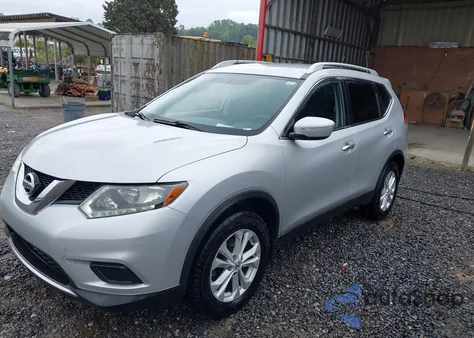 2015 Nissan Rogue Sv z USA, uszkodzony, nr VIN KNMAT2MV0FP548464